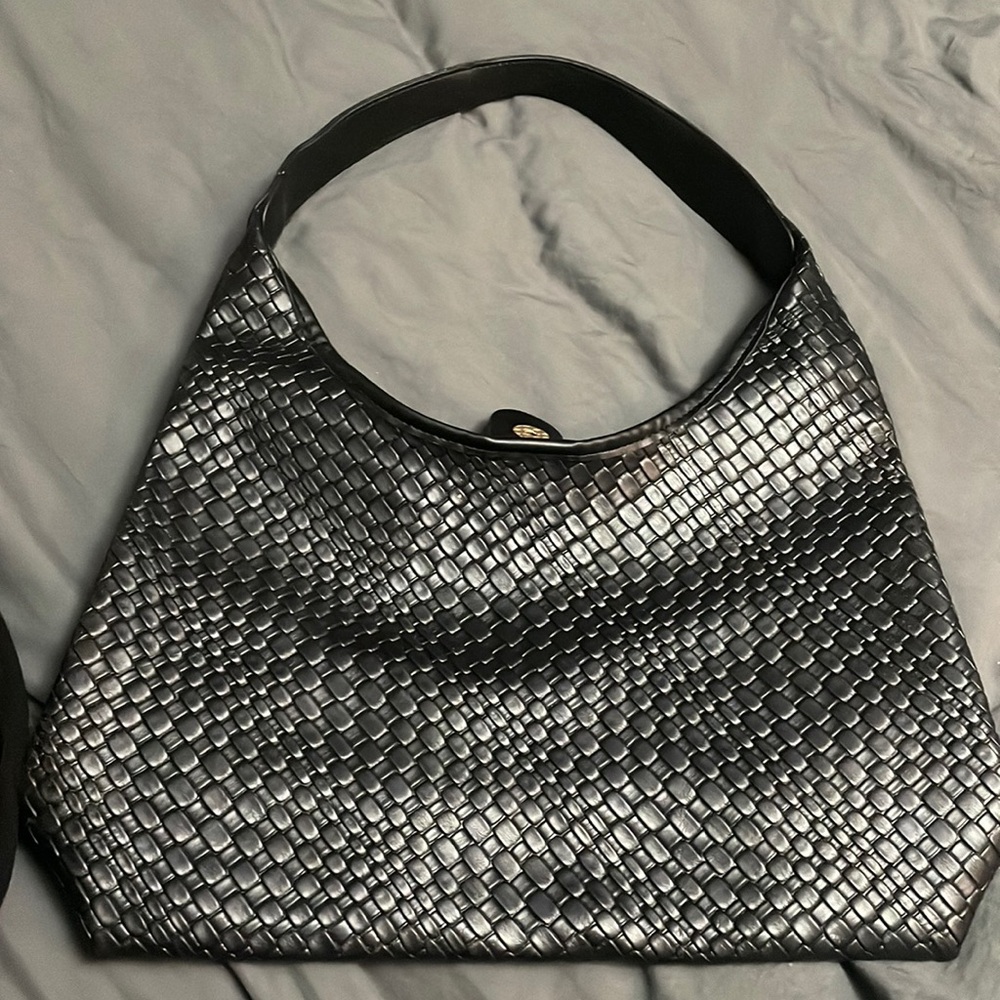 New! Braided Black Purse!